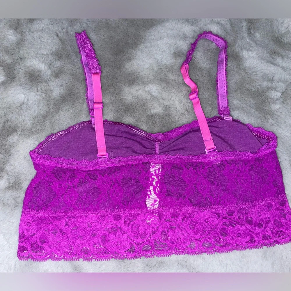 💛Lace Bralette Set in Purple and Yellow